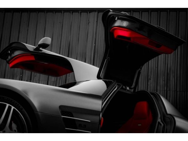 Mercedes benz SLS AMG gullwing สี designo mystic white / red designo interior ปี 2012 30,000km รูปที่ 2
