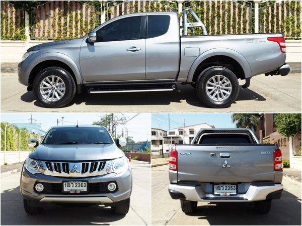 MITSUBISHI TRITON ALL NEW MEGA CAB 2.4 GLS Ltd Plus ปี 2016 เกียร์MANUAL 6 SPEED สภาพนางฟ้า ฟรีดาวน์ รถกระบะ รถยนต์ รถ สภาพดี กระบะ มิตซูบิชิ ไทรทัน รูปที่ 2