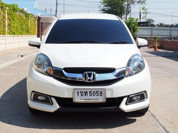 HONDA MOBILIO 1.5 V ปี 2014 จดปี 2015 เกียร์AUTO CVT สภาพนางฟ้า รูปที่ 2