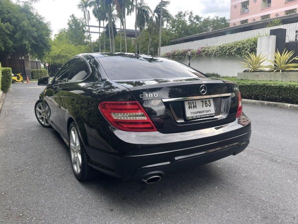 Mercedes Benz C 180  Coupe ออโต้ สีดำ ปี 12 รูปที่ 2