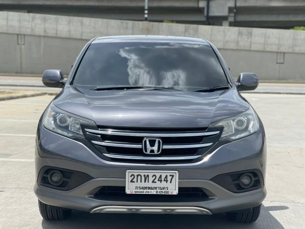 2013 HONDA CRV 2.0S สีเทาดำ รูปที่ 2