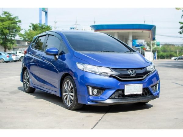 HONDA JAZZ 2015 (โฉม 14-18) SV i-VTEC 1.5 A/T สีน้ำเงิน รูปที่ 2