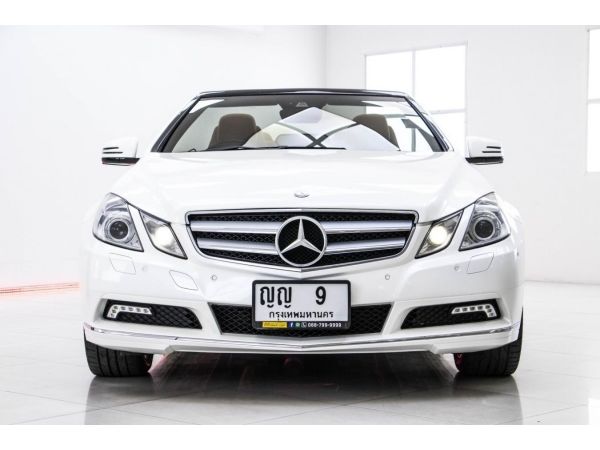 2011 BENZ  E250 BECARBRIOLET ขับฟรีดอกเบี้ย 1 ปี (ผ่อน 0% 12 เดือน) รูปที่ 2