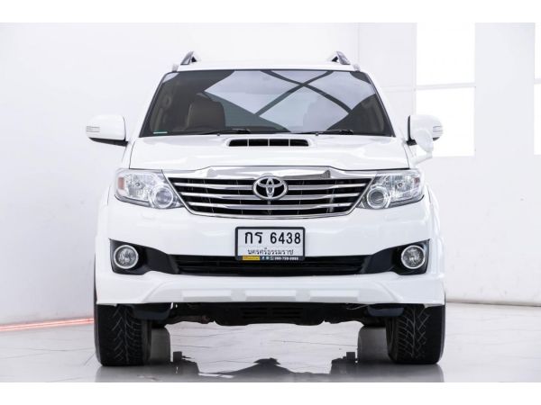 2012 TOYOTA FORTUNER 3.0 V  4WD ขับฟรีดอกเบี้ย 1 ปี (ผ่อน 0% 12 เดือน) รูปที่ 2