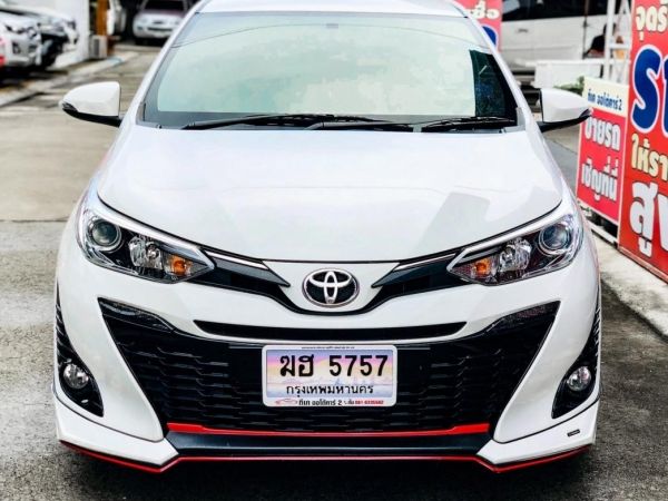 2018 Toyota Yaris 1.2G Top ป้ายทะเบียนสลับให้ รูปที่ 2