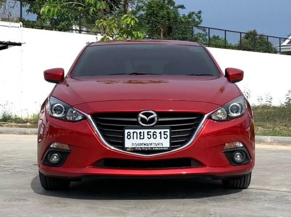 2014 MAZDA 3 2.0S สีแดง เครดิตดีฟรีดาวน์ รูปที่ 2