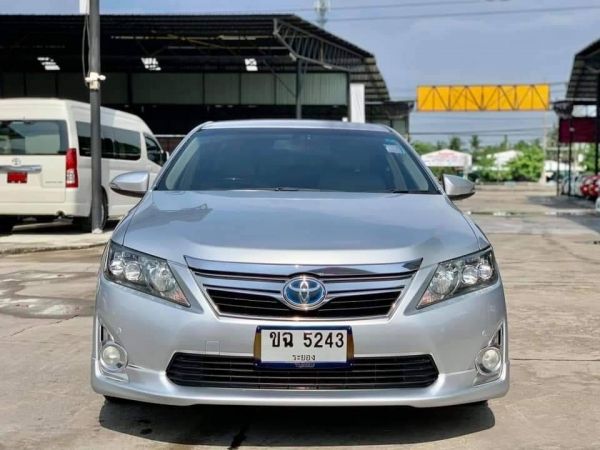 2012 TOYOTA CAMRY HYBIRD 2.5 HV DVD เครดิตดีฟรีดาวน์ รูปที่ 2