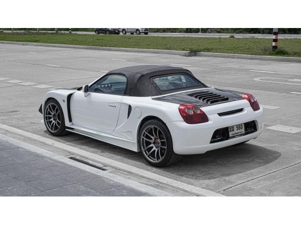 Toyota MR-S GT-300 รถปี 2000 จดปี 2011 รถจดประกอบโอนขนส่งได้ปกติ สีขาวตรงเพลท รถตัวถังสวยเดิมบาง ไม่มีชนหรือตัดต่อ รูปที่ 2