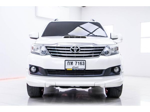 2012 TOYOTA FORTUNER  3.0 V 2WD  ผ่อน 5,872บาท จนถึงสิ้นปีนี้ รูปที่ 2