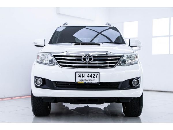 2012 TOYOTA  FORTUNER  3.0 V  ผ่อน 6,709 บาท จนถึงสิ้นปีนี้ รูปที่ 2