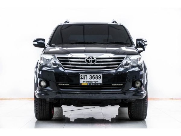 2012 TOYOTA FORTUNER 2.7 V  ผ่อน 4,861 บาท จนถึงสิ้นปีนี้ รูปที่ 2