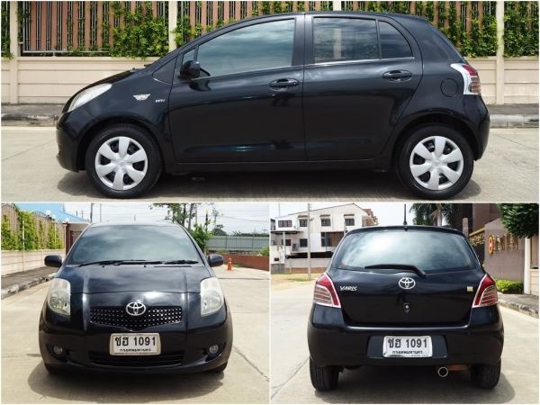 TOYOTA YARIS 1.5 J ปี 2008 เกียร์AUTO สภาพนางฟ้า รูปที่ 2