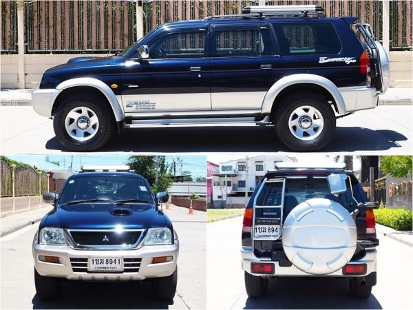 MITSUBISHI STRADA G-WAGON 2.8 GLS 4WD Rally Master ปี 2004 เกียร์AUTO 4X4 สภาพนางฟ้า รูปที่ 2