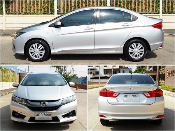 HONDA CITY 1.5 S CNG (MY14) ปี 2014 เกียร์AUTO สภาพนางฟ้า รูปที่ 2