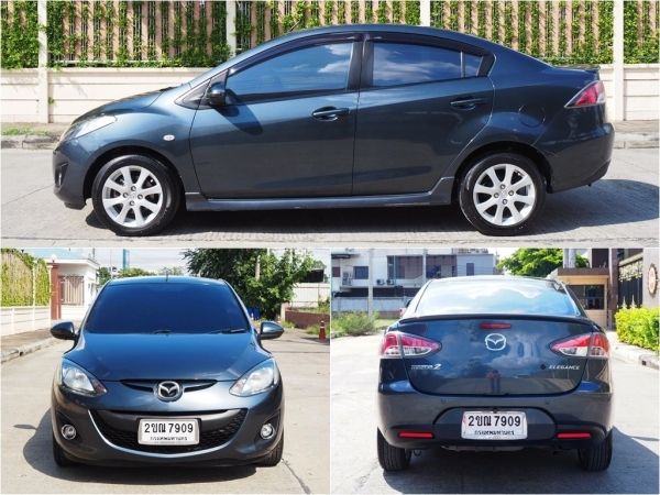 MAZDA 2 ELEGANCE 1.5 GROOVE (SEDAN) ปี 2012 เกียร์AUTO สภาพนางฟ้า รูปที่ 2