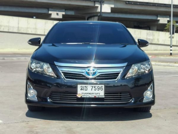 2012​ TOYOTA CAMRY 2.5 HV NAVI  เปลี่ยนแบตไฮบริดแล้ว เครดิตดีฟรีดาวน์ รูปที่ 2