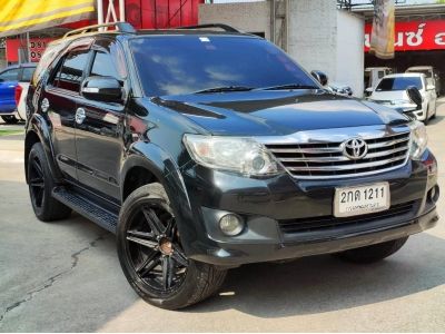 2013 Toyota Fortuner 2.7V เบนซิน Lpg   เครดิตดีฟรีดาวน์ รูปที่ 2