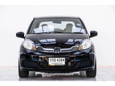 2013  HONDA  BRIO AMAZE 1.2 V เกียร์ธรรมดา MT ผ่อนเพียง 2,439 บาท 12 เดือนแรก รูปที่ 2