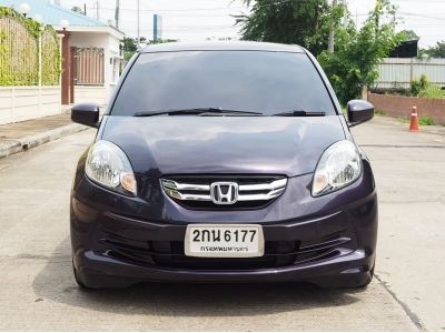 HONDA BRIO AMAZE 1.2V ปี 2013เกียร์AUTOสภาพนางฟ้า รูปที่ 2