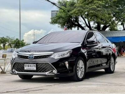 2017 TOYOTA CAMRY 2.5 HV PREMIUM เครดิตดีฟรีดาวน์ รูปที่ 2