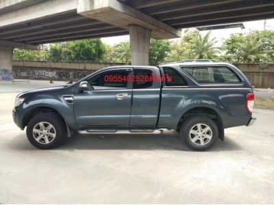 2015FORD RANGER 2.2 XLT OPENCAB สีเทา เกียร์ธรรมดา มือเดียว ปี2015แท้ รูปที่ 2