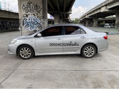 2008 TOYOTA ALTIS 1.8 E สีเทา รถมือเดียว ติดแก๊สหัวฉีด ถังโดนัท รูปที่ 2