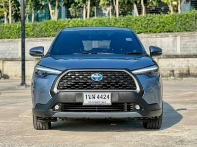 2021 TOYOTA COROLLA CROSS 1.8 HYBRID PREMIUM เครดิตดีฟรีดาวน์ ขับฟรี 60 วัน รูปที่ 2