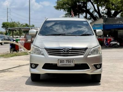 2012 TOYOTA  INNOVA 2.0 G CNG  เครดิตดีฟรีดาวน์ รูปที่ 2