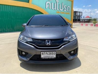 HONDA​ JAZZ​ 1.5​ V ​plus A/T สีเทาปี​2015​ รูปที่ 2