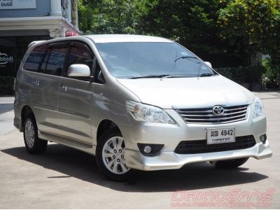 2012 TOYOTA INNOVA 2.0 G ( แก๊ส ) *ดบ.เริ่ม 2.79% ฟรีดาวน์ แถมประกันภัย รูปที่ 2