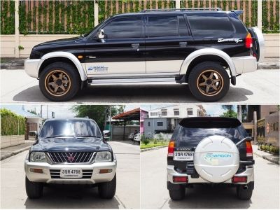 MITSUBISHI STRADA G-WAGON 2.8 GLS 4WD ปี 2002 เกียร์AUTO 4X4 สภาพนางฟ้า รูปที่ 2