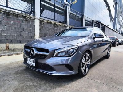 2017 Benz CLA200 1.6 URBAN Facelift แล้ว สีเทา เกียร์ออโต้ รูปที่ 2