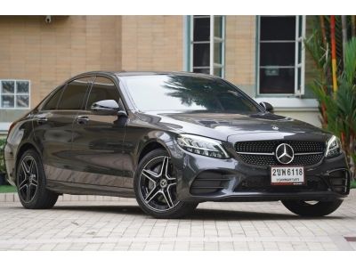 Benz C300e Hybrid Amg ปี 2021 เบนซิน-ไฟฟ้า ไมล์ 10,××× km. รถมือเดียว มีวารันตีศูนย์ รูปที่ 2