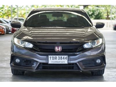 2017 Honda civic 1.8  EL สีเทา รูปที่ 2