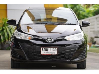 2018 TOYOTA YARIS 1.2 E  A/T สีดำ รูปที่ 2