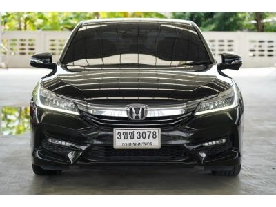 2017 HONDA ACCORD 2.0 EL  A/T สีดำ รูปที่ 2