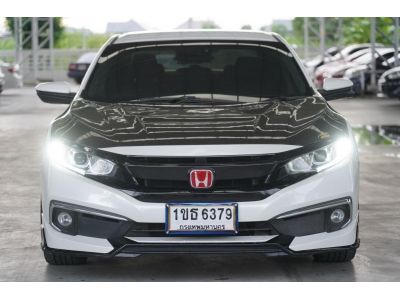 2020 Honda civic 1.8 el  สีขาว รูปที่ 2