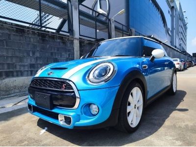 2017 MINI COUPE COOPER S สีฟ้า เกียร์ออโต้ รูปที่ 2