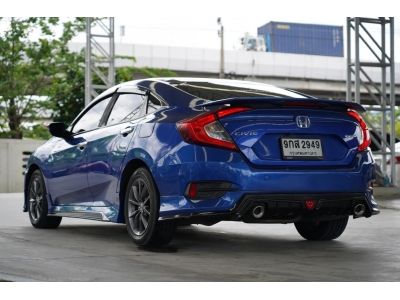 2019 honda civic 1.8 EL สีน้ำเงิน รูปที่ 2