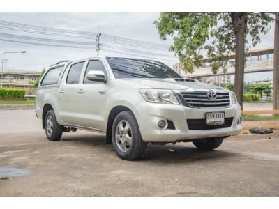 รถกระบะมือสอง โตโยต้าวีโก2014 TOYOTA HILUX VIGO DOUBLE CAB 2.5 G ฟรีไฟแนนซ์ทำสัญญาทั่วไทย ฟรีส่งรถทั่วไทย รูปที่ 2