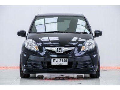 2012  HONDA BRIO 1.2V เกียร์ธรรมดา MT  ผ่อน 2,382 บาท 12เดือนแรก รูปที่ 2