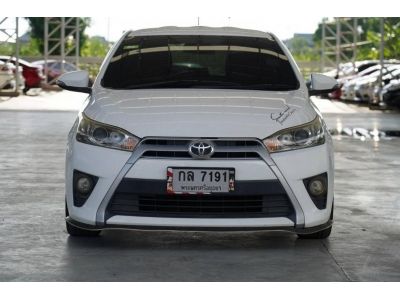 2014 TOYOTA YARIS 1.2 G  A/T สีขาว รูปที่ 2