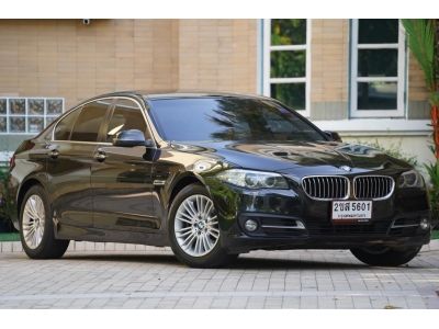 2015 BMW 520 I A/T สีดำ รูปที่ 2