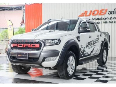 ฟรีทุกค่าดำเนินการ✨ดอกเบี้ยเริ่มต้นเพียง 2.59%✨FORD RANGER DOUBLE CAB HI-RIDER 2.2 WILDTRAK 2018 รูปที่ 2