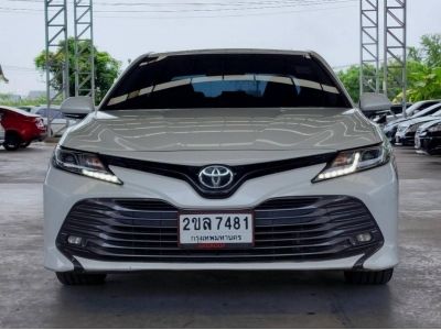 2019 Toyota camry 2.5 G สีขาว รูปที่ 2