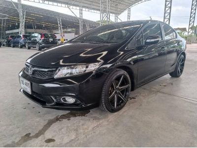 2012 HONDA CIVIC 1.8 E NAVI  A/T สีดำ รูปที่ 2