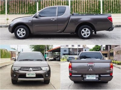 MITSUBISHI TRITON CAB 2.4 GLX (MNC)(CNG) ปี 2012 จดปี 2013 เกียร์MANUAL สภาพนางฟ้า รูปที่ 2