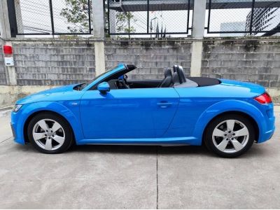 2021 AUDI TT 2.0 ROADSTER 45 TFSI QUATTRO S LINE เปิดประทุน สีฟ้า รูปที่ 2