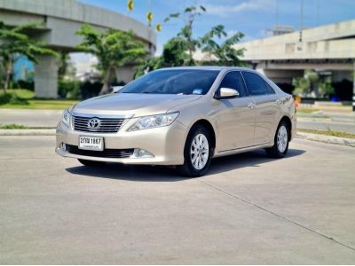 2013 TOYOTA CAMRY, 2.0 G โฉม ปี12-18 สีน้ำตาล เกียร์ออโต้ รูปที่ 2