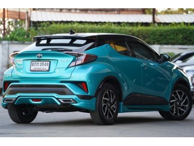 2018 TOYOTA C-HR 1.8 HV Hi  A/T สีเขียวดำ รูปที่ 2